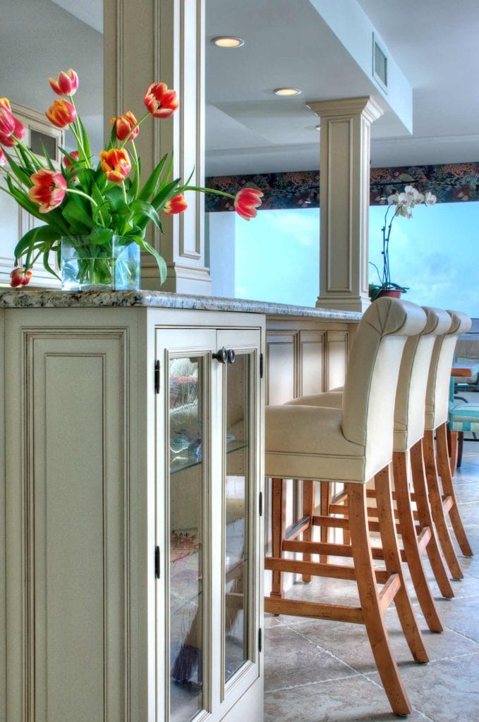 Kitchen - Terrace East Condominiums, Siesta Key. © 2011, Metro Cabinet Company