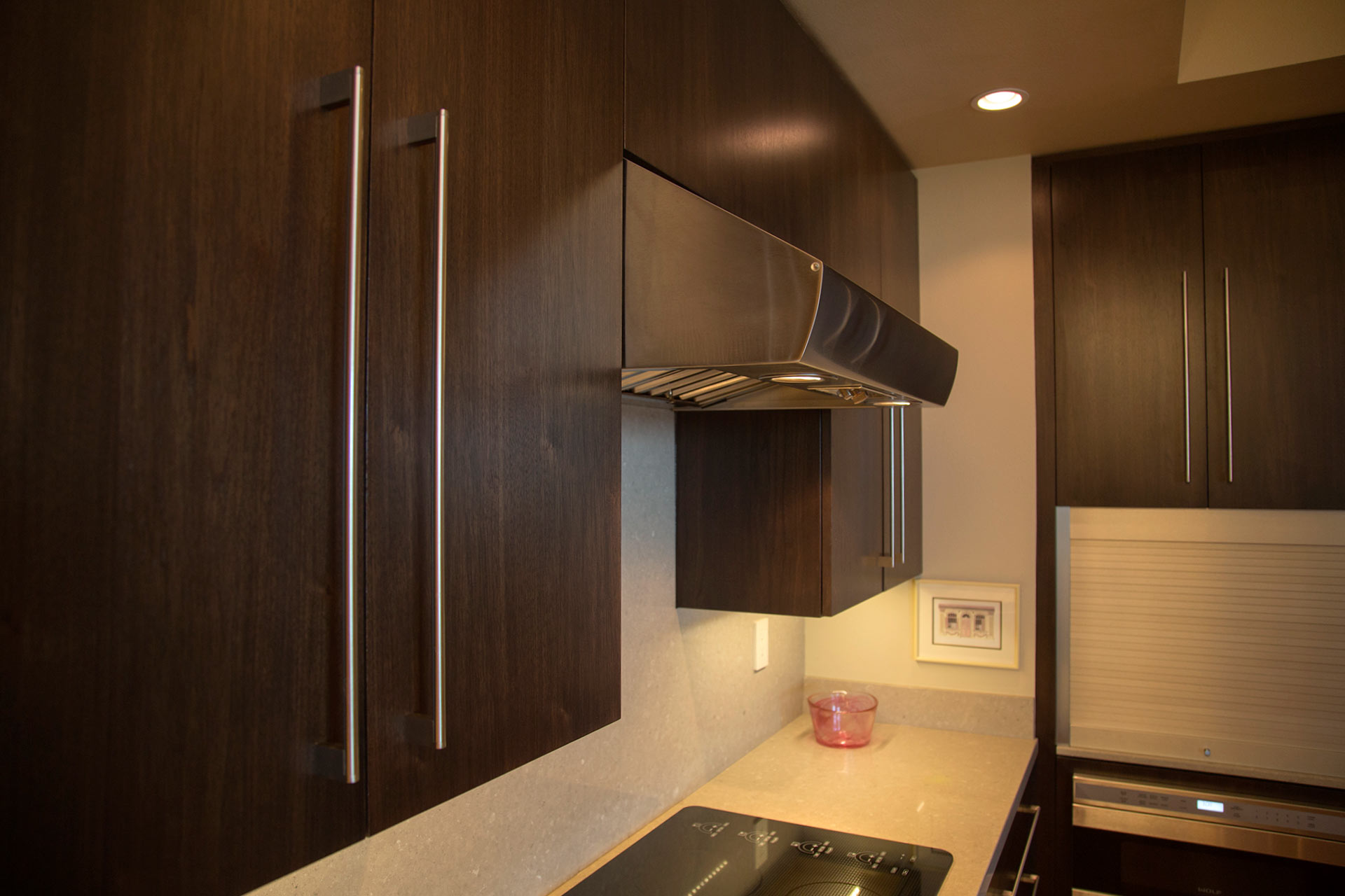 Kitchen remodel - Plaza at Five Points condominium. © 2014, Metro Cabinet Company 
