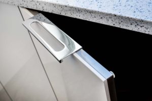 Mercer Collection integrated pull by Top Knobs