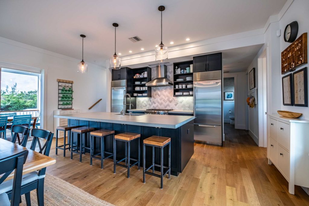 New kitchen - Saint Judes Dr, Longboat Key. ©2018, Metro Cabinet Company