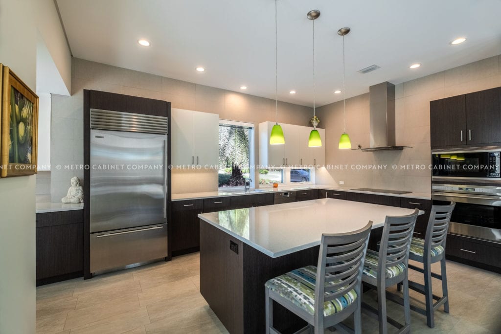 New kitchen and pantry - Riverwood, Sarasota. ©2019, Metro Cabinet Company
