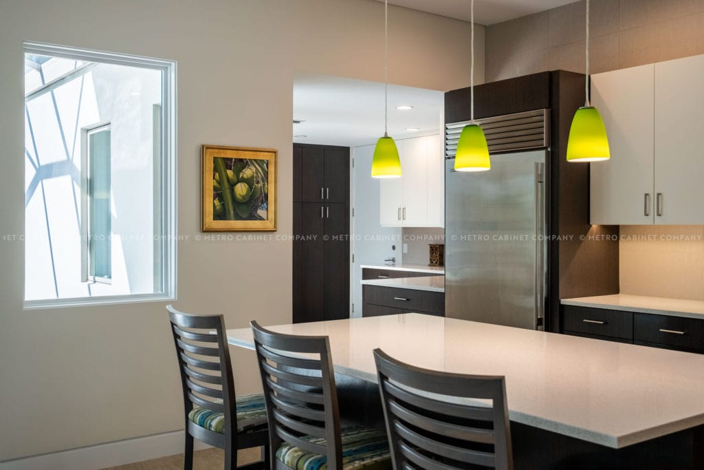 New kitchen and pantry - Riverwood, Sarasota. ©2019, Metro Cabinet Company