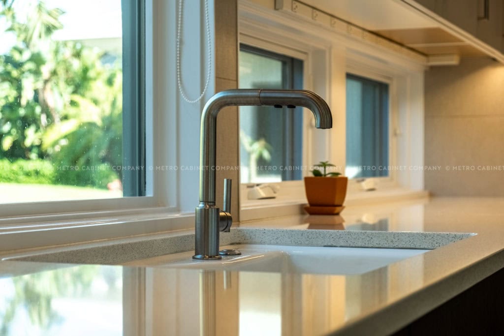 New kitchen and pantry - Riverwood, Sarasota. ©2019, Metro Cabinet Company