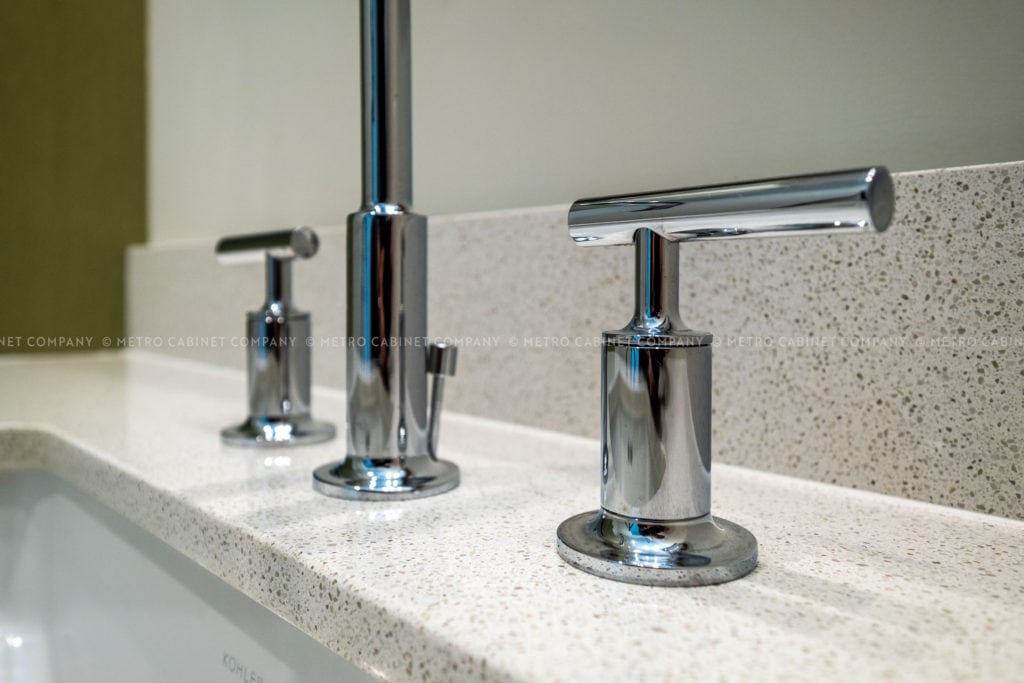 New bathroom - Riverwood, Sarasota. ©2019, Metro Cabinet Company