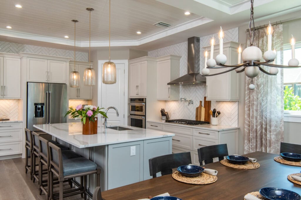 Press: A Sophisticated Bachelor Pad With Trade Mark Interiors in Home and Design Magazine — Metro Cabinet Company