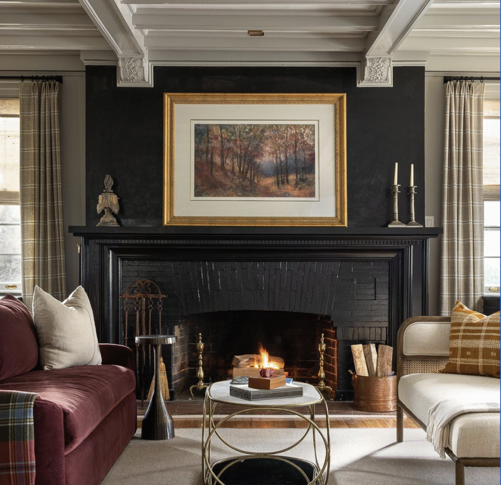 Jewel tones, statement ceilings, and a variety of textures are all part of a push for individuality, according to Houzz. / Photo courtesy Houzz