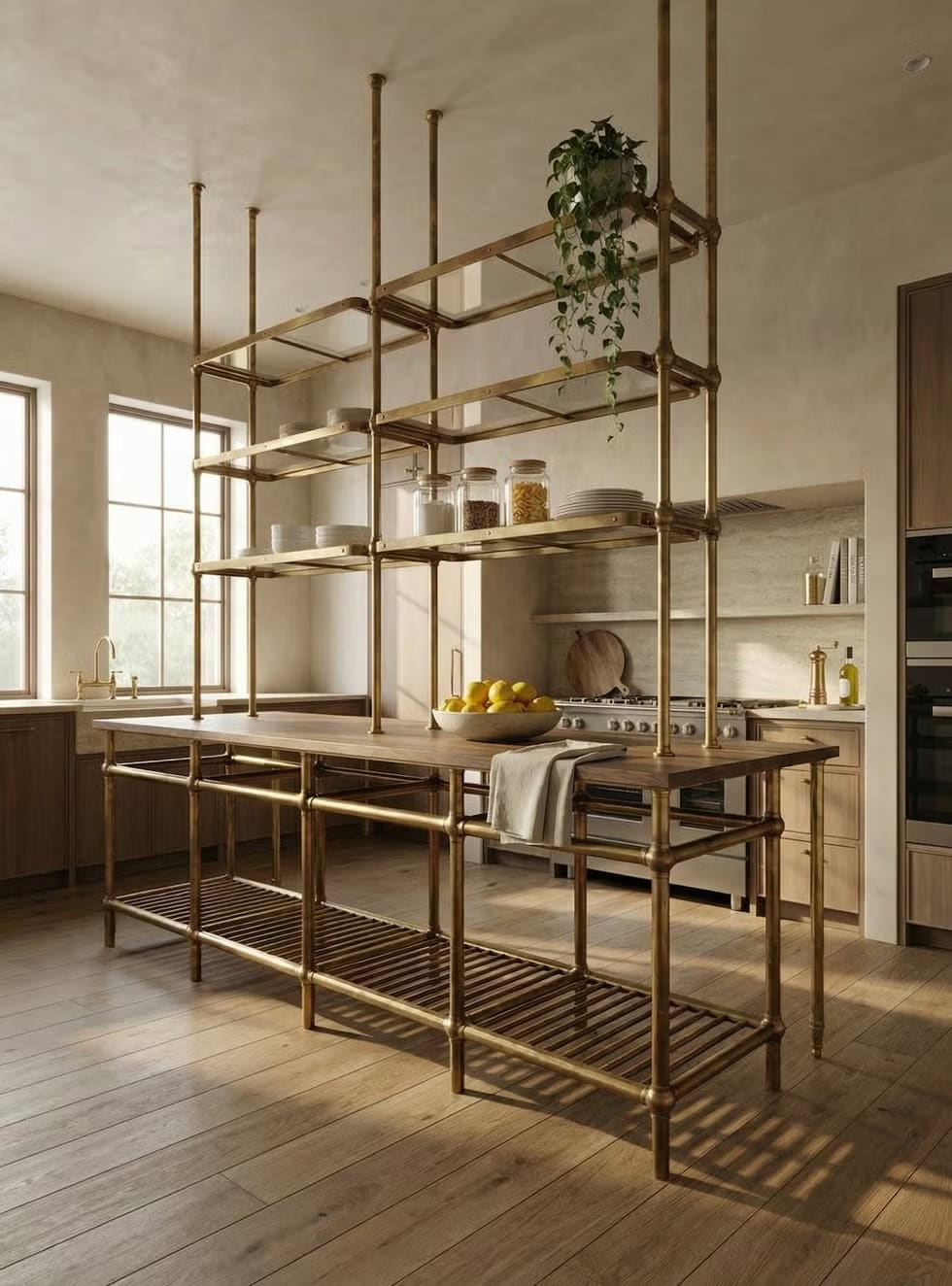 Chef's kitchen meets residential design in this unit from Worthen.