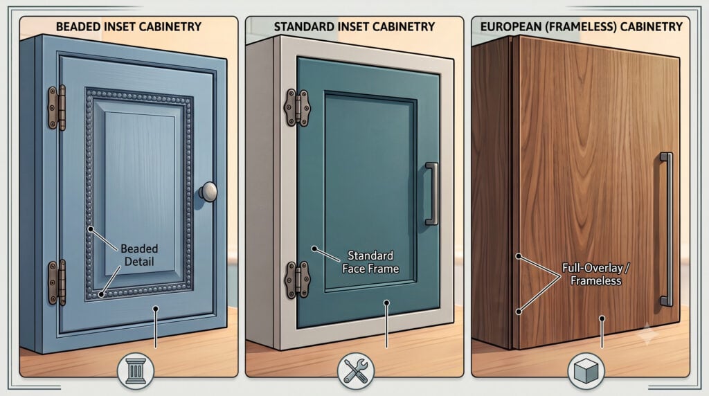 Guide to BEST Inset vs Overlay Cabinet Doors in Florida